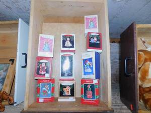 lot 6 image: 8 New Collectible Keepsake Ornaments  2 New Enesco Ornaments
