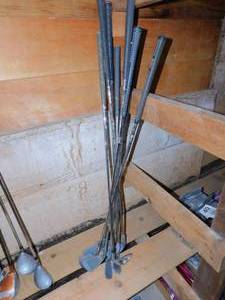lot 43 image: Dunlop  MacGregor Golf Clubs