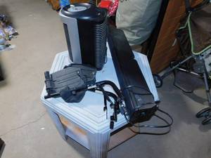 lot 195 image: Channel Bar Speaker  Heater  Wheelchair Parts  Table
