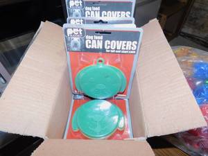 lot 82 image: New Pet Buddies Dog Food Can Covers