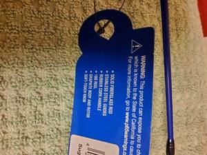 lot 67 image: Ice fishing rod