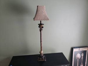 lot 10 image: Tall Decorative Lamp by StaiArt