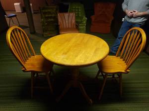 lot 64 image: Bar Table and Chairs