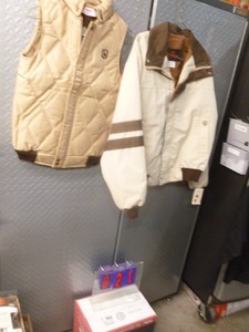lot 21 image: New jacket & vest. Size med. As shown.