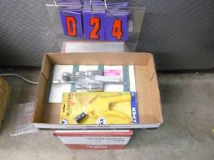 lot 24 image: Flat of new tools. As shown.