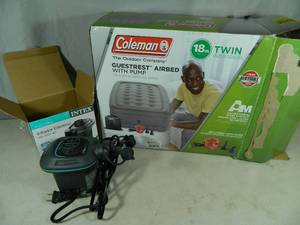 Coleman Twin Air Mattress with Pump