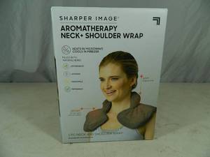 New Sharper Image Aromatherapy Neck and Shoulder Wrap