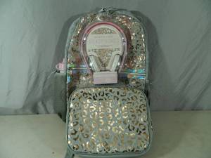 New 5 Piece Backpack Set