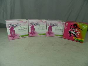4 New Boxes of Tampons