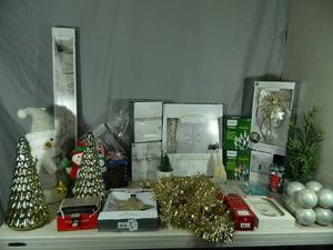 Large Assortment of Christmas Decor