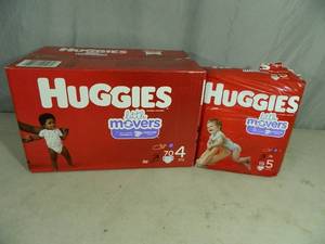 New Huggies Little Movers Diapers