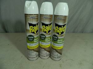 3 New Bottles of Raid