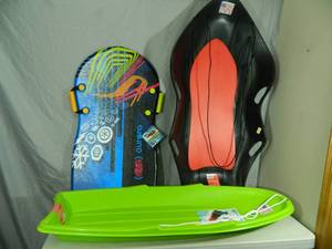 3 New Snow Sleds