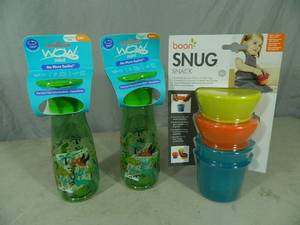 New Kids Snack Cups and Drinking Cups