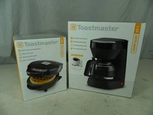 New Coffee Maker and Mini Waffle Maker
