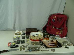 Collectibles, Keys, Jewelry, and More
