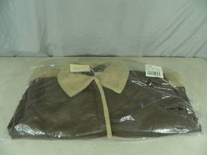 New Womens Sherpa Moto Jacket