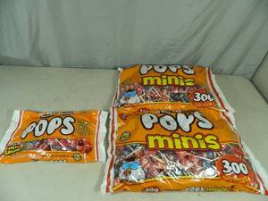 3 New Bags of Tootsie Pops