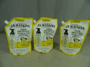 3 New Large Watkins Hand Soap Refills