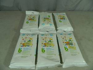 6 New Packages of Toy, Table, and Highchair Wipes