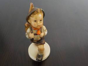 lot 2 image: Hummel Boy Figurine from marking m...