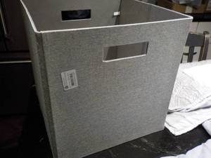 lot 24 image: Storage Cube, Sheets, Sham, Curtain...