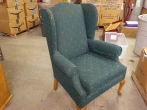 lot 36 image: CR Laine Wing Back Chair...