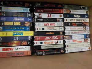 lot 44 image: Over 100 VCR Tapes...