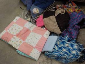 lot 53 image: Homemade Quilts and Afghans ...