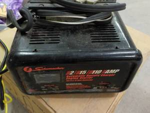 lot 57 image: Schumacher Battery Charger...