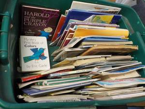 lot 63 image: Tote of Childrens Books...