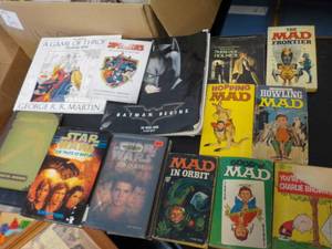 lot 65 image: Star Wars, Batman, Mad and more Boo...
