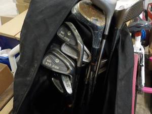lot 66 image: Big Bad John Golf Clubs and Stone H...