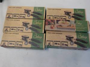 lot 104 image: 6 Belnix Pro Can Openers...