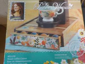lot 107 image: The Pioneer Women Willow Wood Coffe...