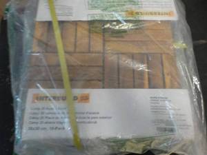 lot 112 image: Deck Tile lot of 10...