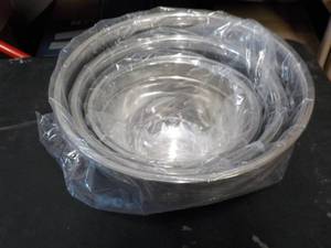 lot 131 image: Set of Stainless Steel Bowls...