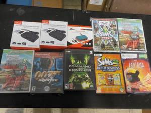 lot 165 image: Controller Adapters and Games all ...