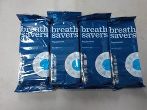 lot 176 image: 4 Pkgs of 8 Packs Breath Savers Pep...