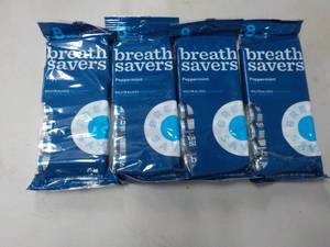 lot 177 image: 4 Pkgs of 8 Packs Breath Savers Pep...