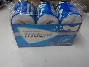 lot 181 image: 6 - 50 Sticks per Bottle Trident p...