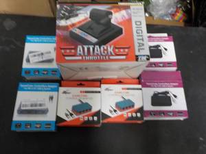 lot 192 image: Digital Attack Throttle and Game Cu...