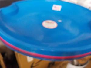 lot 198 image: Lot of 5 Round Snow Saucers...