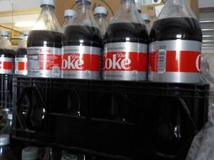lot 217 image: 12 - 1.25 Liter Bottles Diet Coke ...