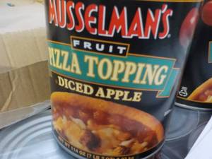 lot 222 image: 7.2 lb. Can Musselmans Diced Apple...