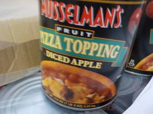 lot 224 image: 7.2 lb. Can Musselmans Diced Apple...
