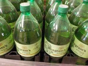 lot 229 image: 8 -2 Liters Bottles Seagrams Caffe...