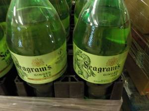 lot 230 image: 8 -2 Liters Bottles Seagrams Caffe...