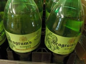 lot 231 image: 8 -2 Liters Bottles Seagrams Caffe...