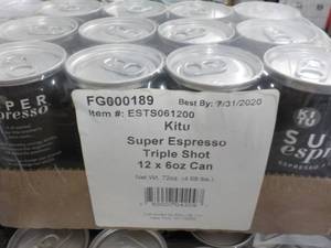 lot 249 image: 12 - 6 oz Cans Kitu Super Express T...